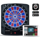 Carromco Zielscheibe Elektronische Dartscheibe mit App - Turbo Charger 4.0, Dart