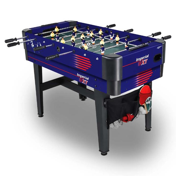 [06107] Carromco Multifunktionstisch Imperial-XT Tischspiele - 7 in 1 mit Billard, Tischtennis, Gleithockey