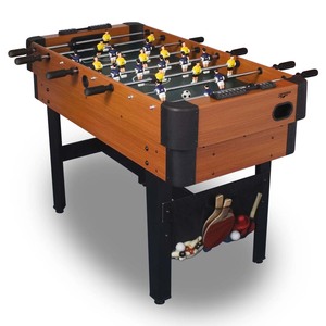 [06109] Carromco Multifunktionstisch Campus-XT 9-in-1 Multispieltisch, Billard, Kicker, Tischtennis & mehr