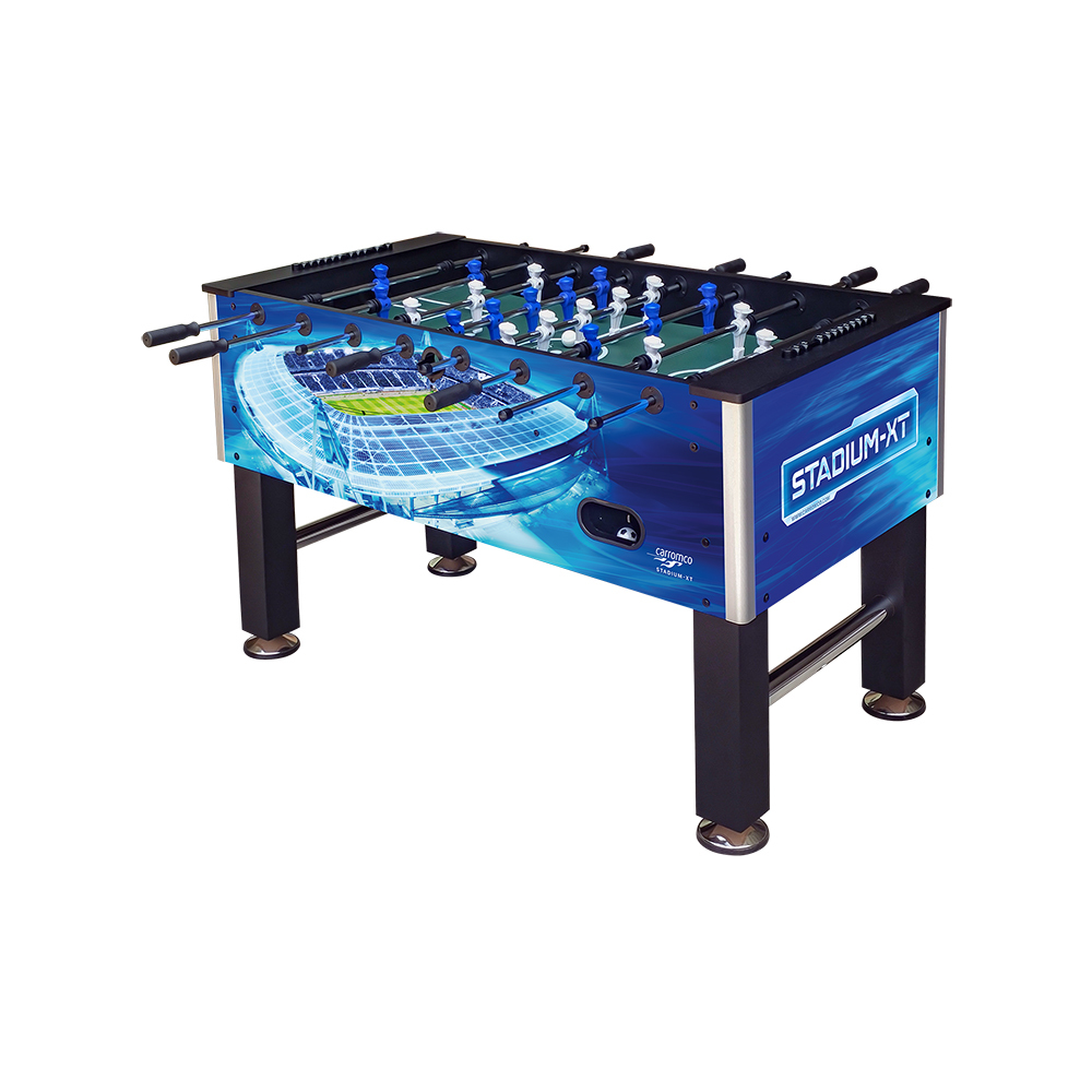 [05078S] Kickertisch Stadium-XT (blau) | Carromco