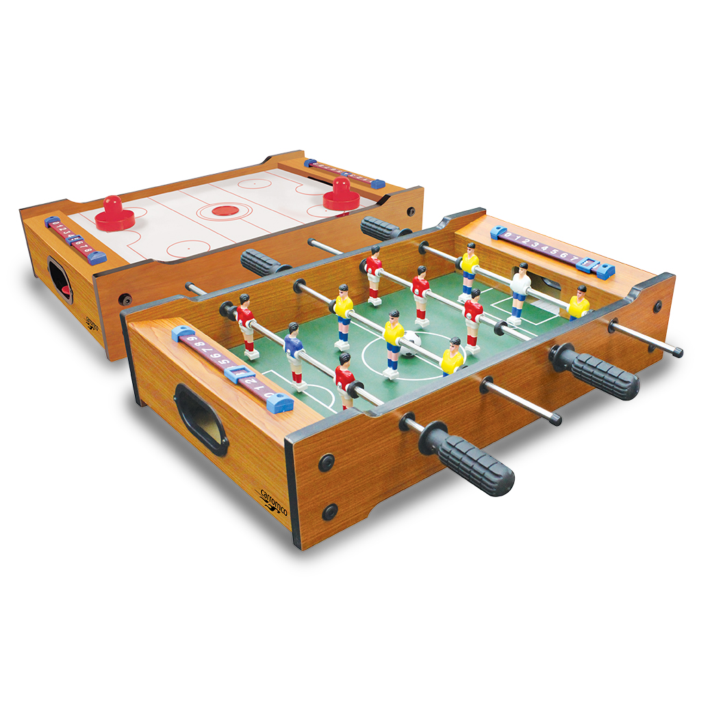 [06302] Carromco Multifunktionstisch Kicker Multigame FLIP-XW – 2in1 Tischauflage