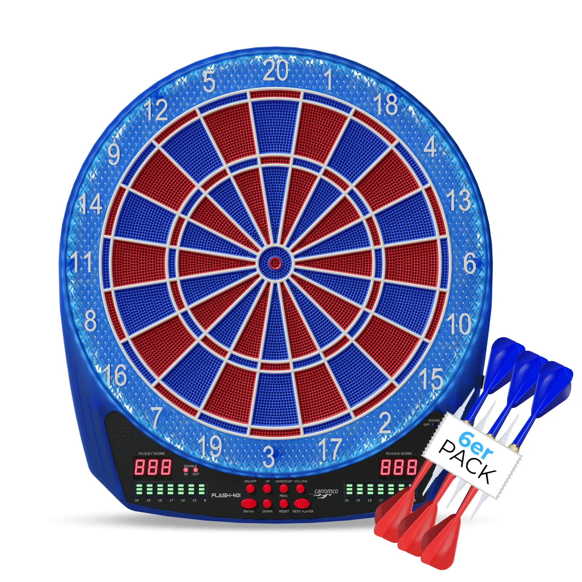 Flash-401 elektronische Dartscheibe