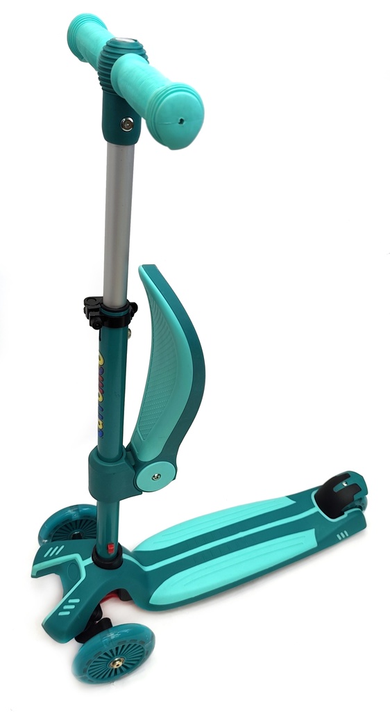 [78141] Carromco Tretroller 2in1 Kinderroller mit Sitz, 3-Rad Kinderscooter ab 3 Jahren, Scooter