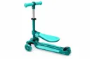 Tretroller 2in1 Kinderroller mit Sitz, 3-Rad Kinderscooter ab 3 Jahren, Scooter