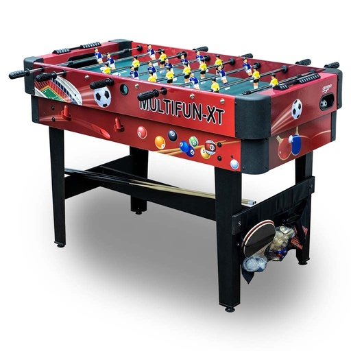 [06114] Carromco Multifunktionstisch Multigame Multifun-XT 14 in 1 Spieletisch